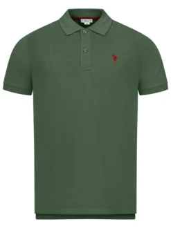 U.S. Polo Assn. Herren Poloshirt - USNeho in grün
