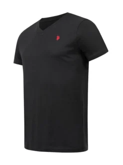 U.S. Polo Assn. Herren T-Shirt - USRiider in schwarz