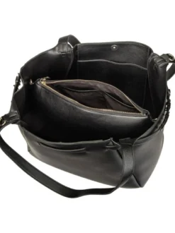 Valentino by Mario Valentino Damen Shopper - Medea Q801 in schwarz