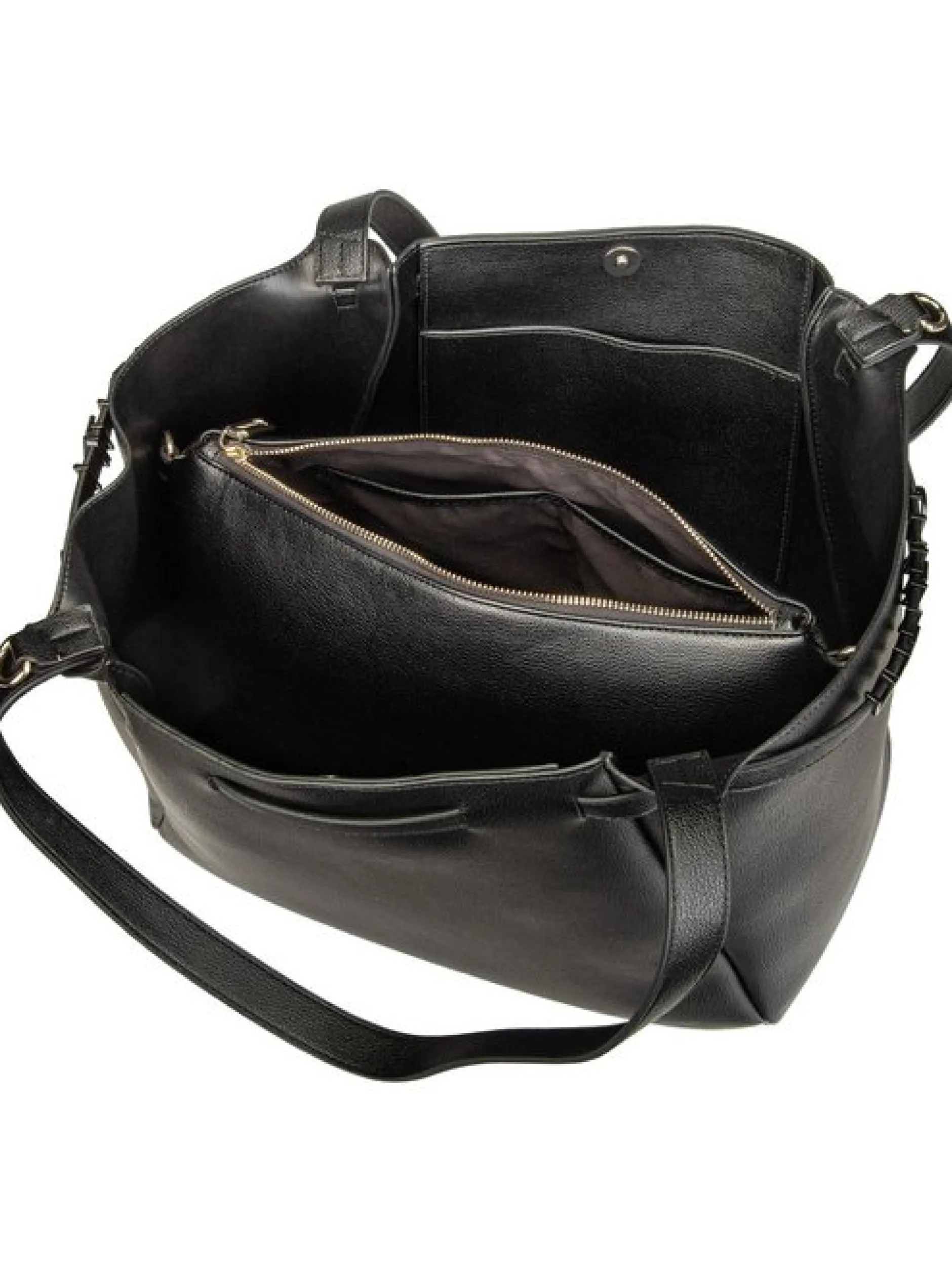 Valentino by Mario Valentino Damen Shopper - Medea Q801 in schwarz