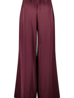V by Vera Mont Damen Satinhose in aubergine