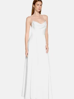 Vera Mont Damen Abendkleid in weiß