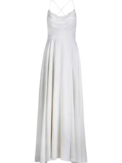 Vera Mont Damen Abendkleid in weiß
