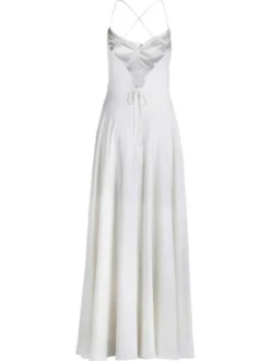 Vera Mont Damen Abendkleid in weiß