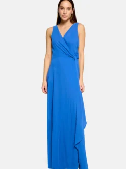 Vera Mont Damen Abendkleid in blau