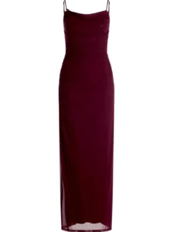 Vera Mont Damen Abendkleid in bordeaux