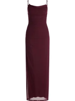 Vera Mont Damen Abendkleid in bordeaux