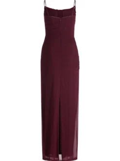 Vera Mont Damen Abendkleid in bordeaux