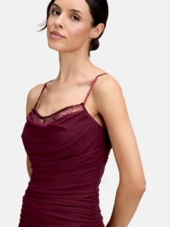 Vera Mont Damen Abendkleid in bordeaux