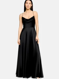 Vera Mont Damen Abendkleid in schwarz