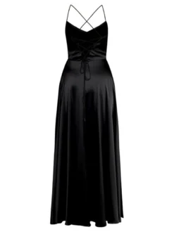 Vera Mont Damen Abendkleid in schwarz