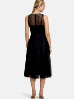 Vera Mont Damen Cocktailkleid in schwarz