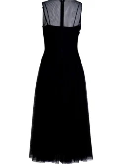 Vera Mont Damen Cocktailkleid in schwarz