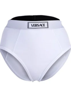 Versace Jeans Damen Slip 1er Pack in weiß