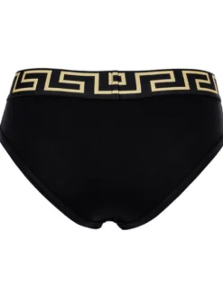 Versace Jeans Damen Slip 1er Pack in schwarz
