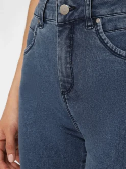 VG Damen Jeans in medium stone - Länge: verkürzt