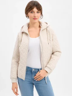 VG Damen Steppjacke in kitt