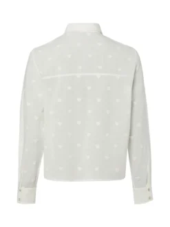 Vila Damen Hemdbluse - VIValenta in weiß