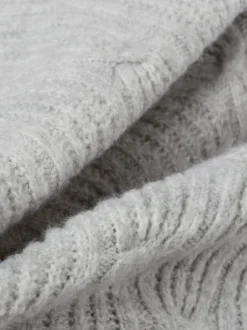 Vila Damen Pullover - VILAssia in hellgrau