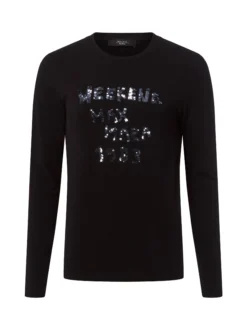 Weekend Max Mara Damen Langarmshirt - Renoir in schwarz