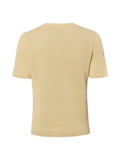 Weekend Max Mara Damen Leinen-T-shirt in vanille