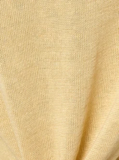 Weekend Max Mara Damen Leinen-T-shirt in vanille