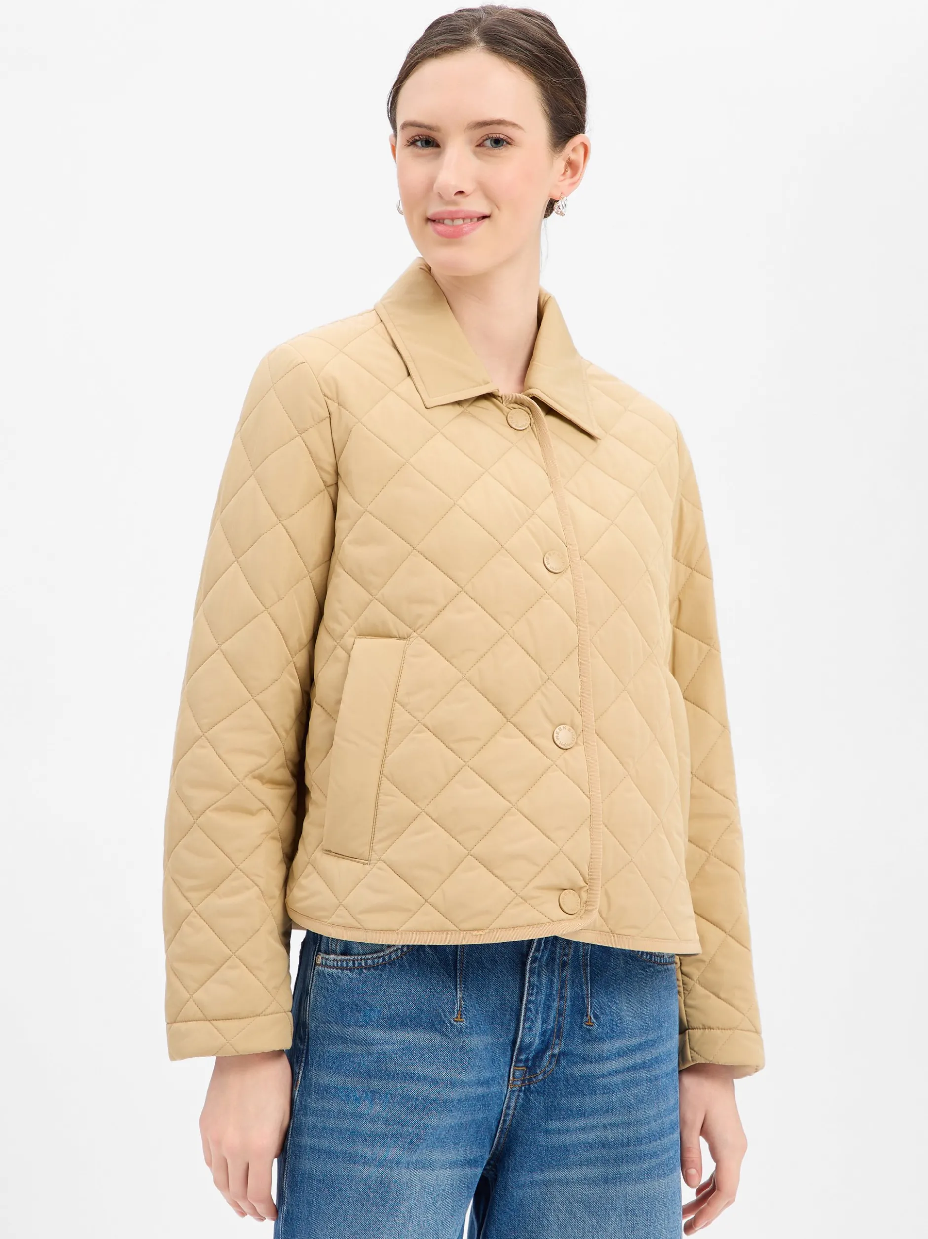 Weekend Max Mara Damen Steppjacke in beige