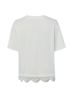 Weekend Max Mara Damen T-Shirt in ecru - Ärmel: kurzarm