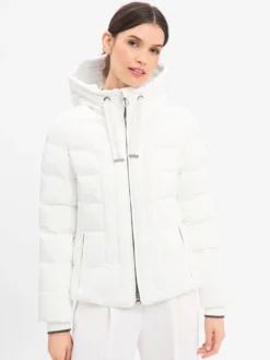 Wellensteyn Damen Steppjacke - Belvitini Short in weiß