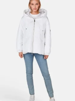 White Label Damen Pufferjacke in weiß - Ärmel: langarm