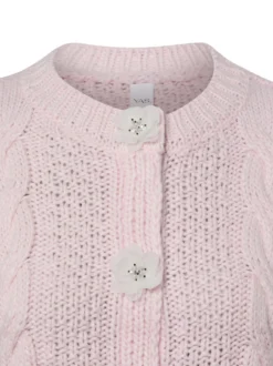 Y.A.S Damen Strickjacke - YASPalila in rosa
