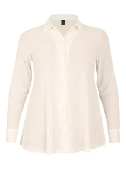 YOEK Damen Bluse in ecru