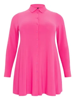 YOEK Damen Bluse in rosa