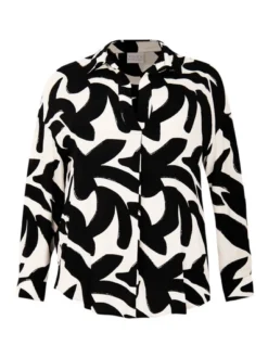 YOEK Damen Bluse in weiß
