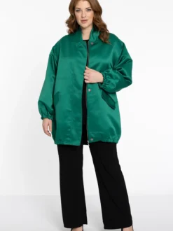YOEK Damen Bomberjacke in grün