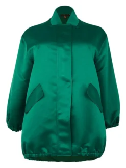 YOEK Damen Bomberjacke in grün