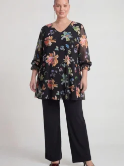 YOEK Damen Hose in schwarz