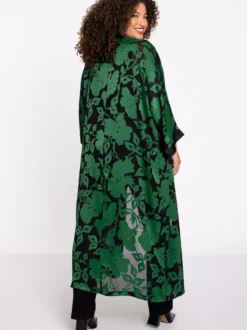 YOEK Damen Kimono in grün