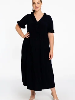 YOEK Damen Kleid in blau