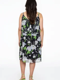 YOEK Damen Kleid in blau