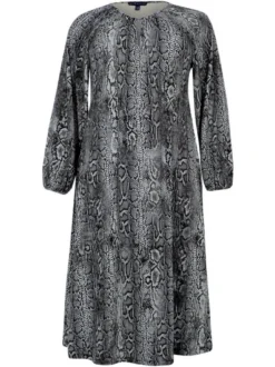 YOEK Damen Kleid in grau