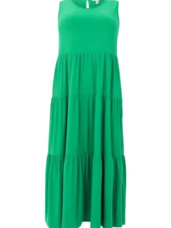 YOEK Damen Kleid in grün