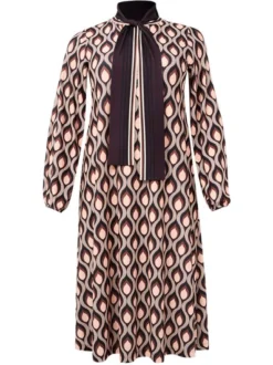 YOEK Damen Kleid in mehrfarbig