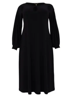 YOEK Damen Kleid in schwarz