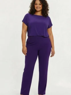 YOEK Damen Leggings in lila