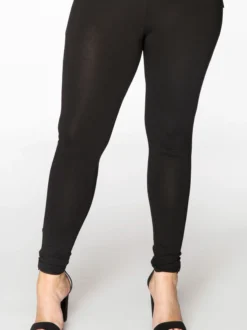 YOEK Damen Leggings in schwarz