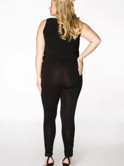YOEK Damen Leggings in schwarz