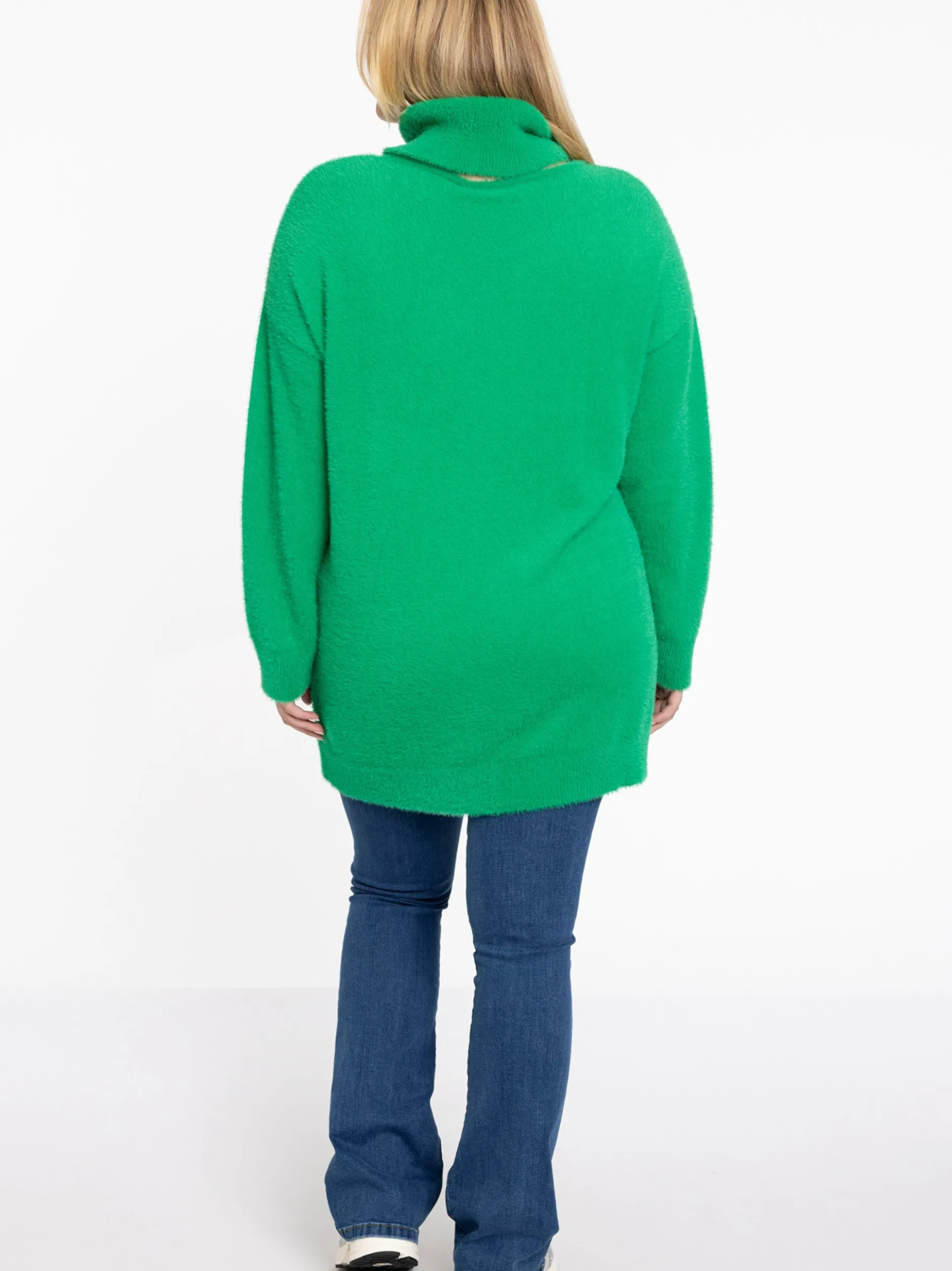 YOEK Damen Pullover in grün