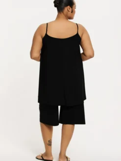 YOEK Damen Top in schwarz