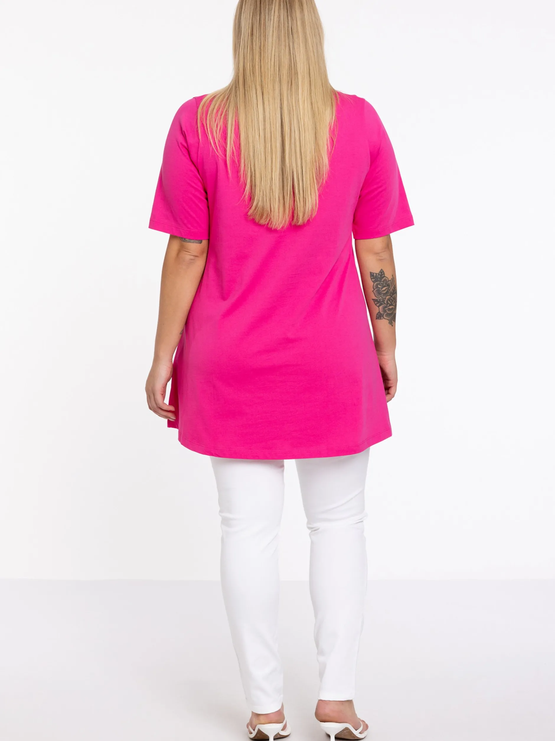 YOEK Damen T-shirt in rosa